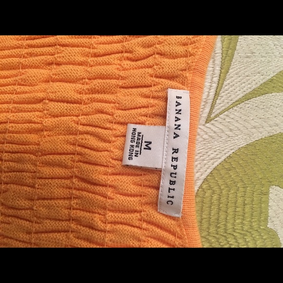 Banana Republic Orange Tank Top - Picture 4 of 5